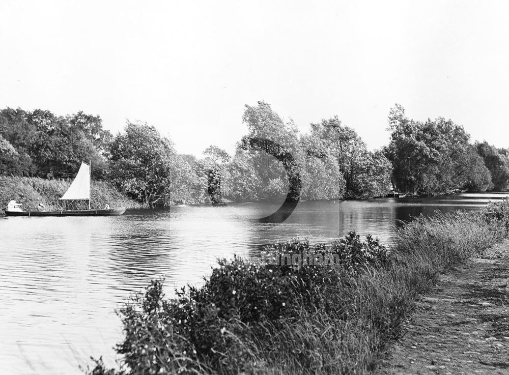 River Soar, Normanton on Soar, c 1900s ?