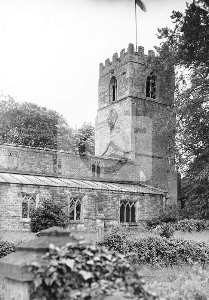 St Matthew's Church, Normanton on Trent, 1950