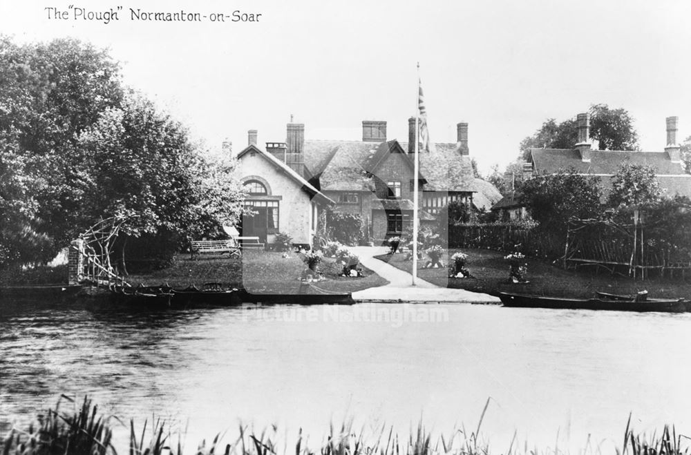 The Plough, Main Street, Normanton-on-Soar, c 1920