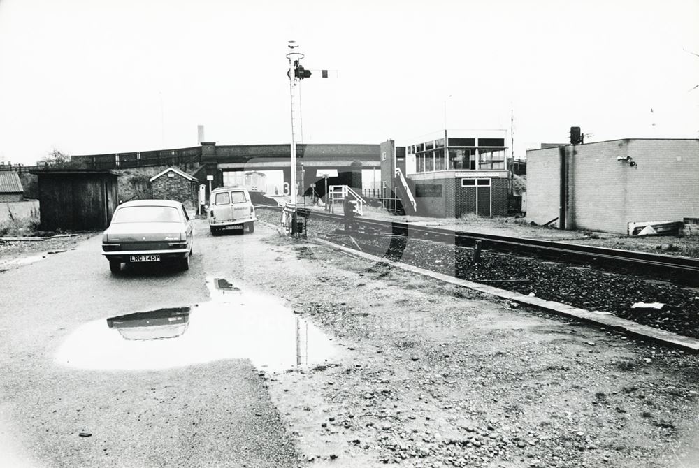 Netherfield station, Netherfield, 1977