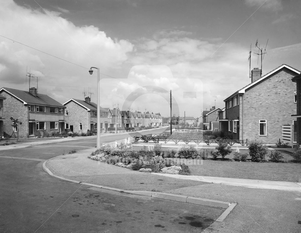 Lincoln Drive, Mansfield Woodhouse, 1960s ?