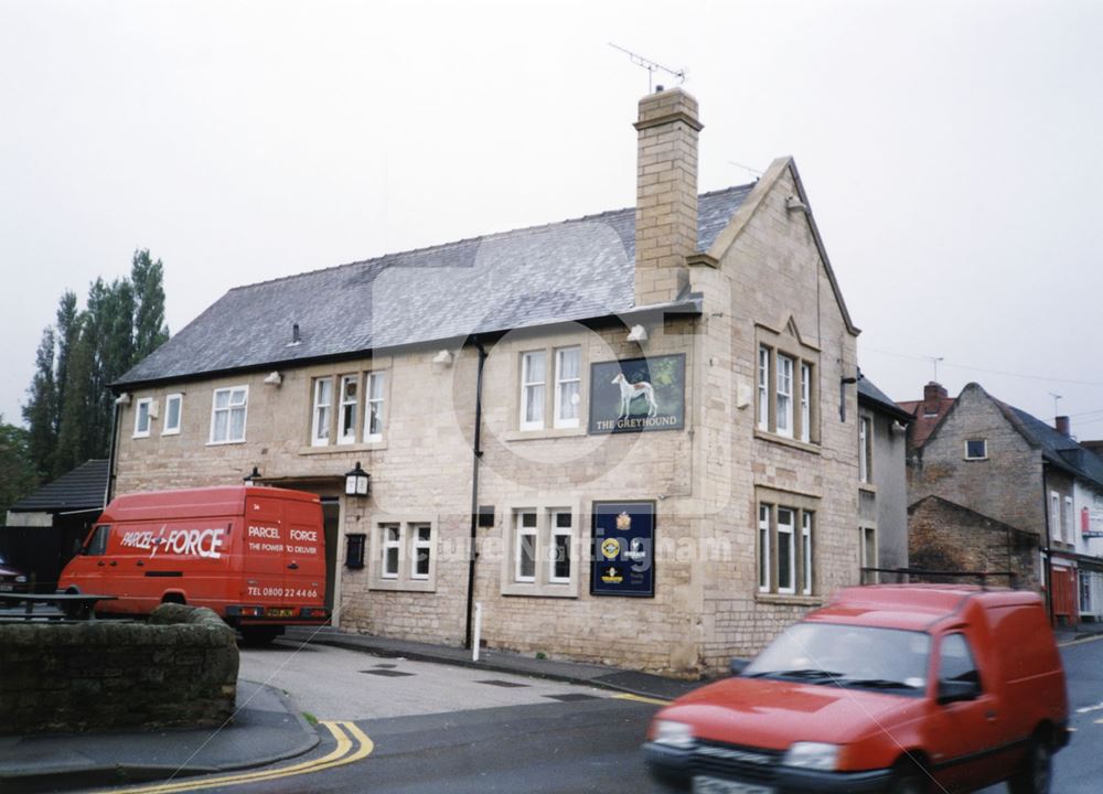 The Greyhound public house, High Street, Mansfield Woodhouse, c 1950