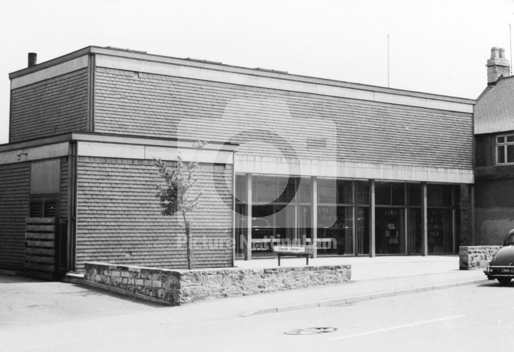 Library, Mansfield Woodhouse, 1960s ?