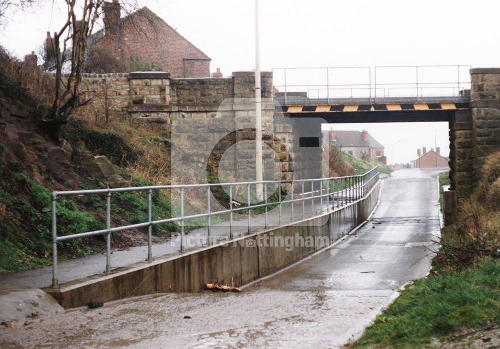 Bridge over Oxclose Lane, Mansfield Woodhouse, 1999