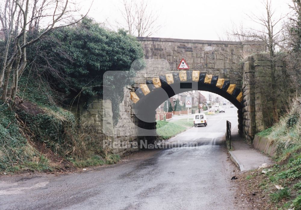 Bridge over Common Lane, Mansfield Woodhouse, 1999