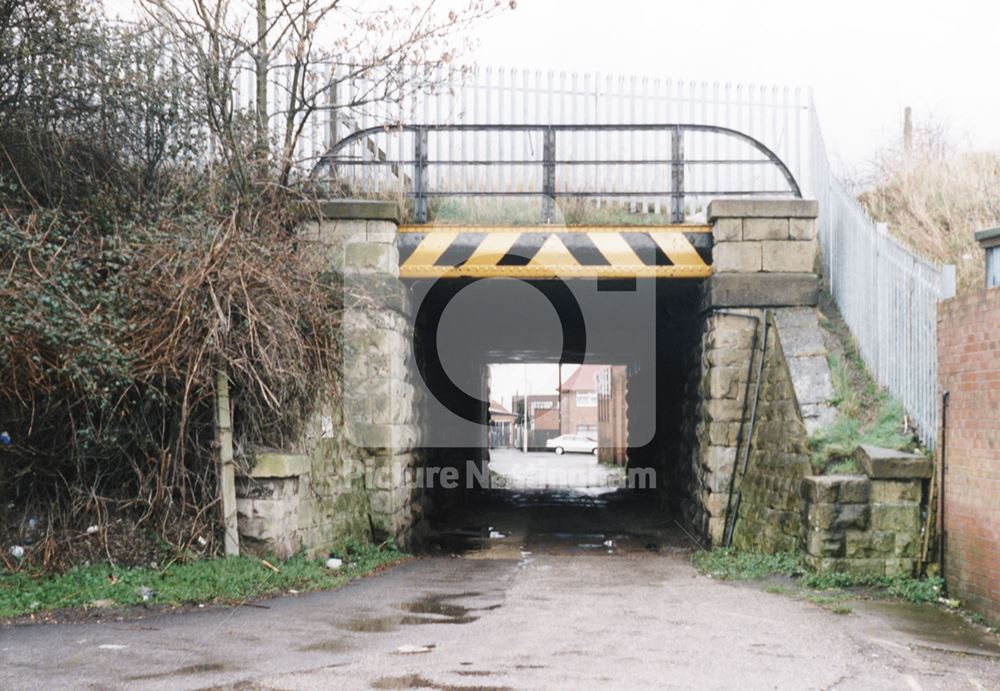 Bridge off Yorke Street, Mansfield Woodhouse, 1999