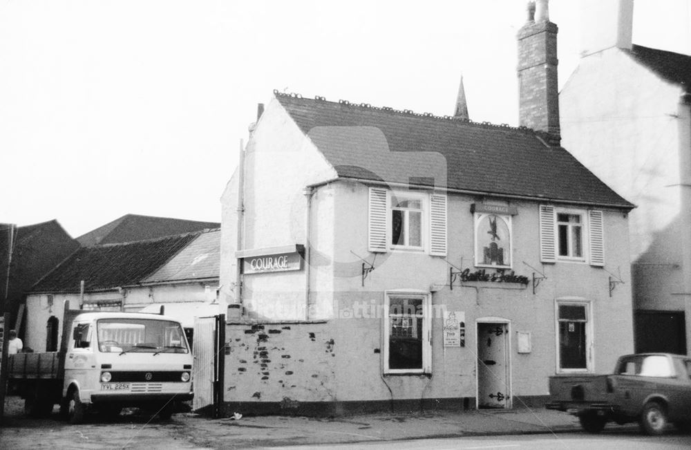 Castle and Falcon public house, London Road, Newark on Trent, 1980s ?