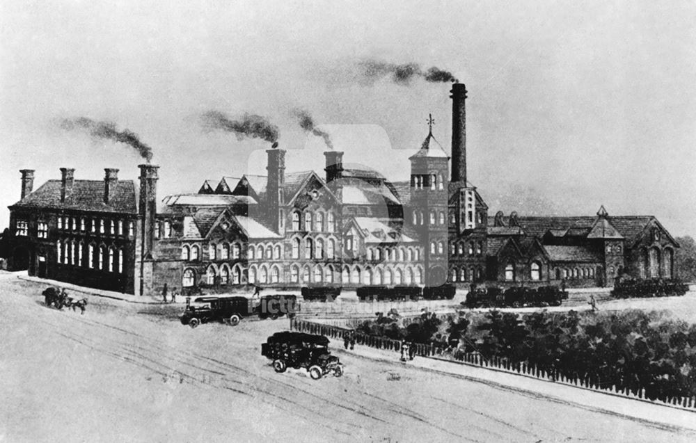 Trent Brewery, Town Wharf, Newark on Trent, 1926