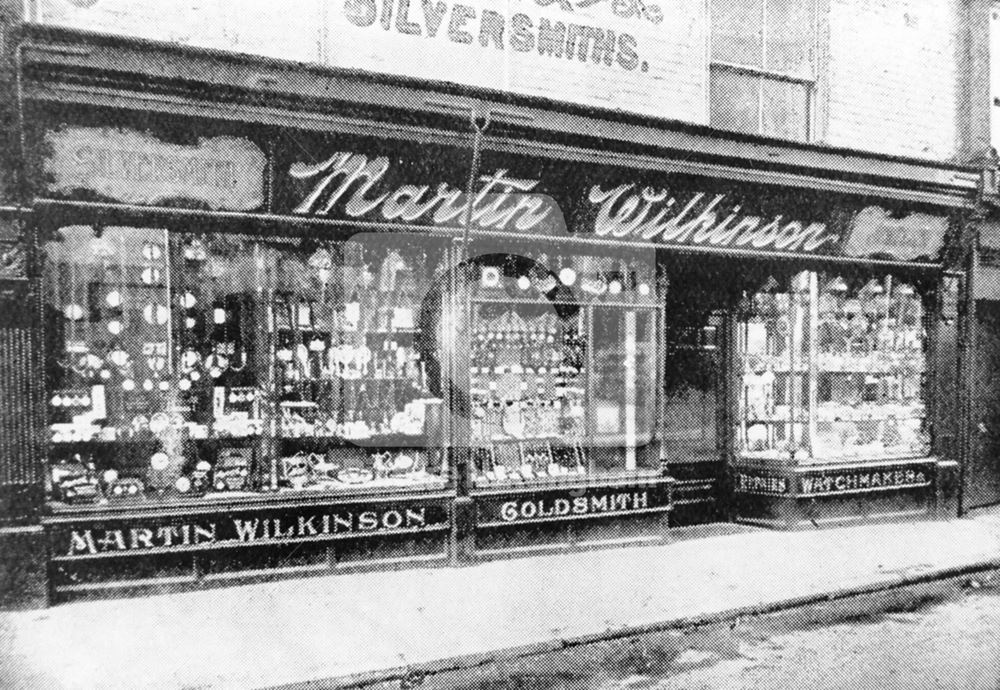 Martin Wilkinson's shop, Church Street, Newark on Trent, 1926