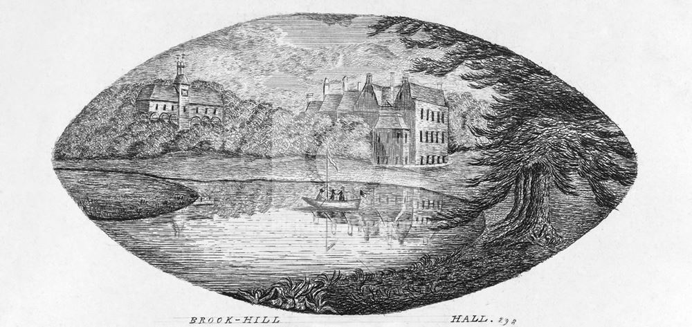 Brook-Hill Hall, Pinxton, c 1790 ?