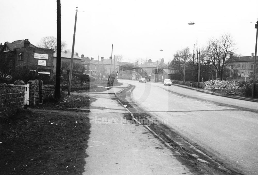 Nottingham Road, Nuthall, c 1960 ?