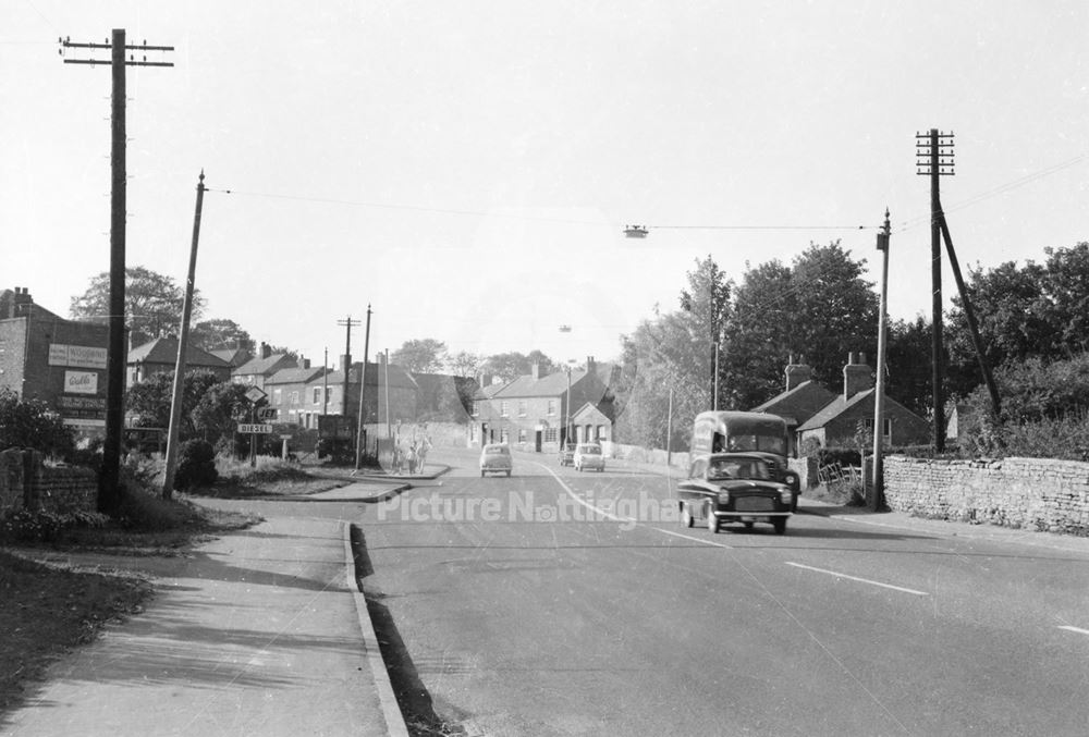 Nottingham Road, Nuthall, c 1960 ?