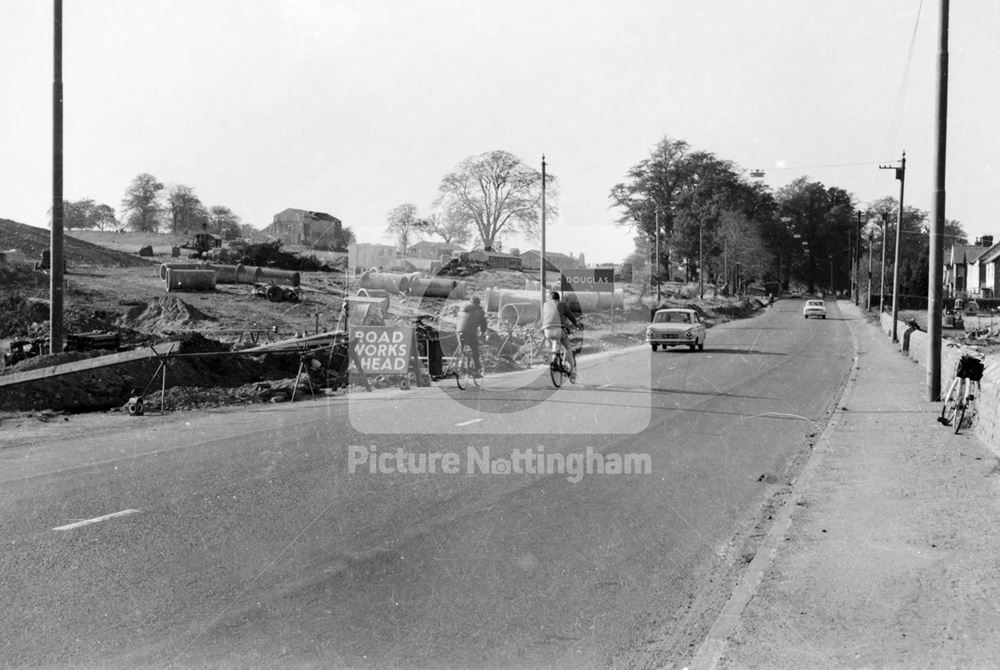 Nottingham Road, Nuthall, c 1960 ?