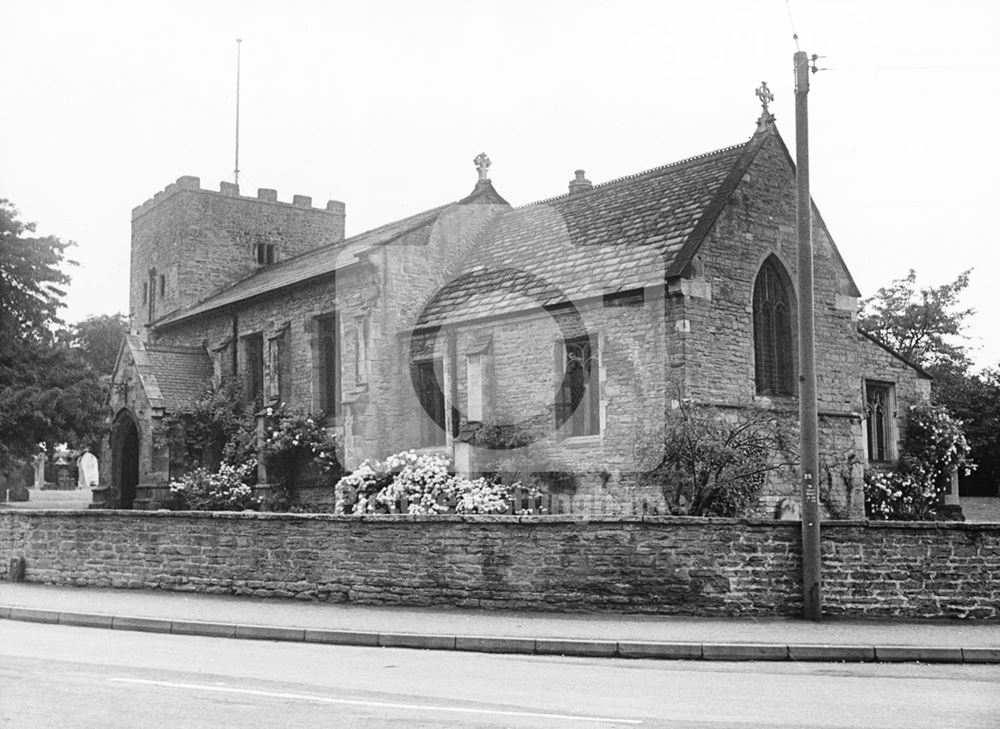 St Patrick's Church, Kimberley Road, Nuthall, c 1968