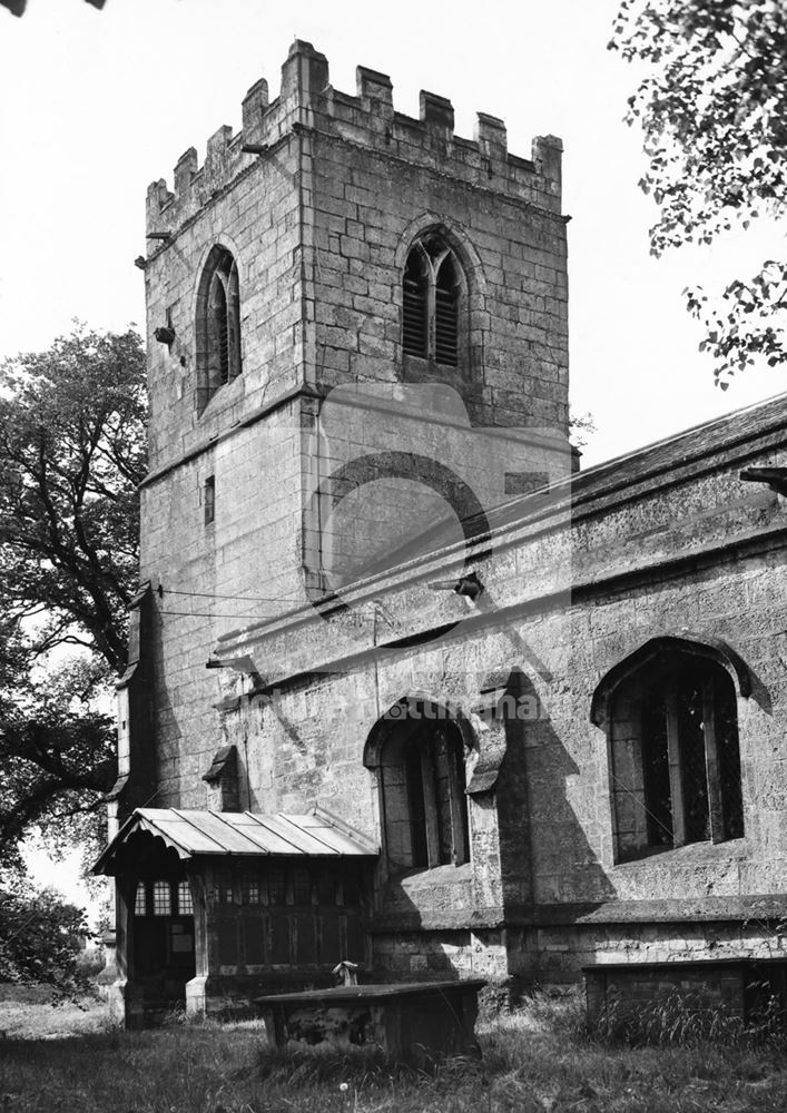 St Peter and St Paul's Church, North Wheatley, c 1970 ?