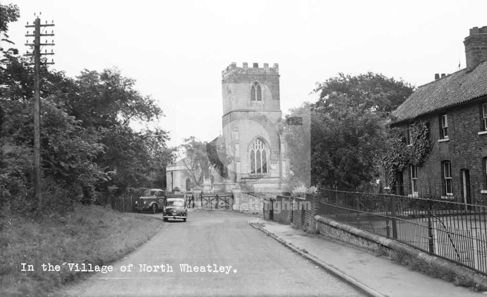 St Peter and St Paul's Church, North Wheatley, c 1950 ?