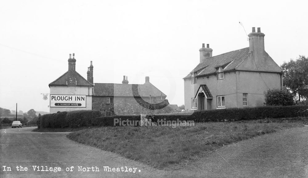 The Plough Inn, Top Street, North Wheatley, c 1950 ?