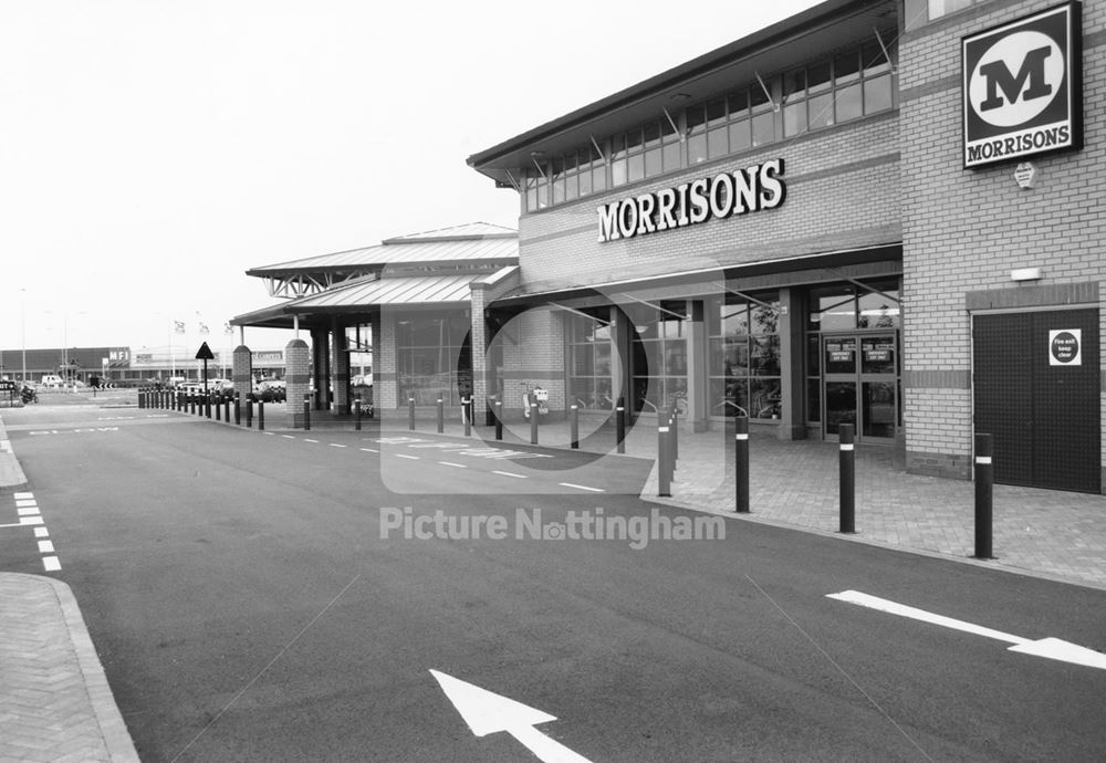 Morrisons Supermarket, Victoria Retail Park, Netherfield, 1995