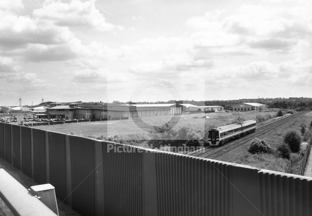 Railway Bridge, Colwick Loop Road, Netherfield, 1995