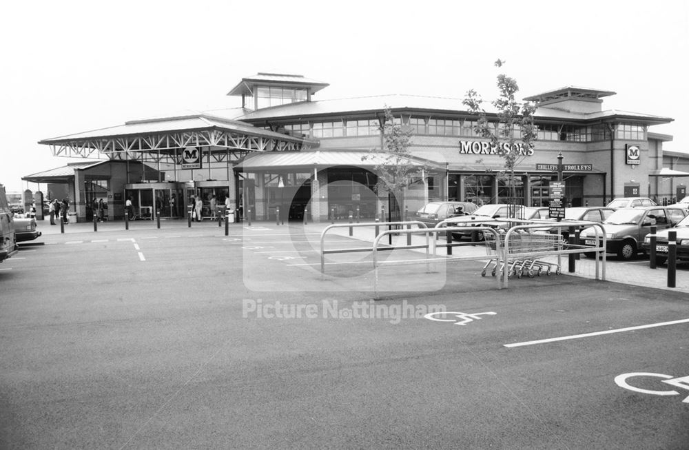 Morrisons Supermarket, Victoria Retail Park, Netherfield, 1995