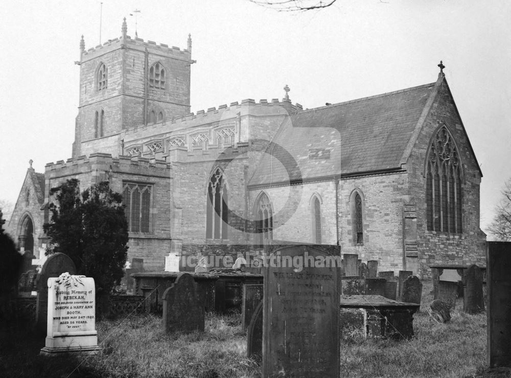 Church of St Lawrence, Norwell, c 1965