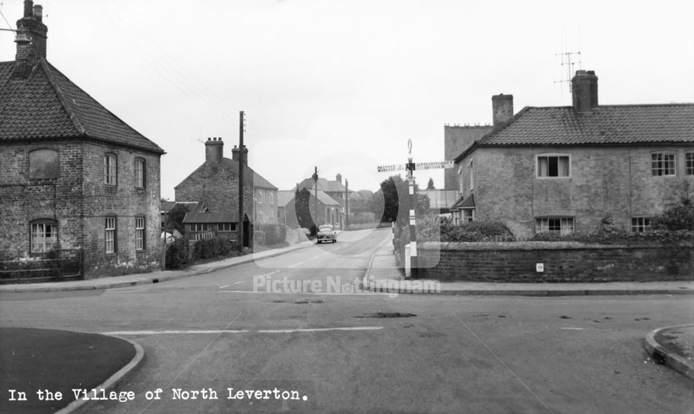 View from Southgore Lane, North Leverton, c 1960 ?