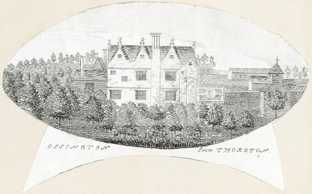 Ossington Hall, c 1790 ?