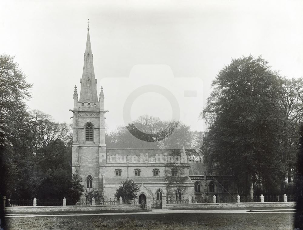 St John's Church, Perlethorpe, c 1907