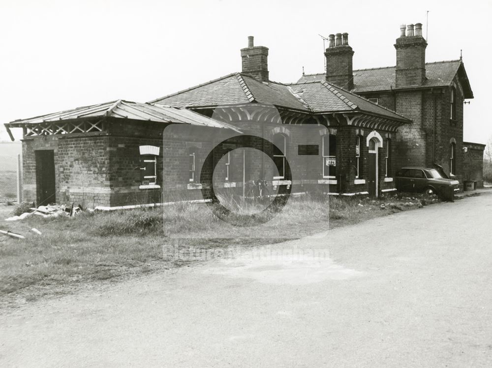 Former railway station, Plumtree, 1975