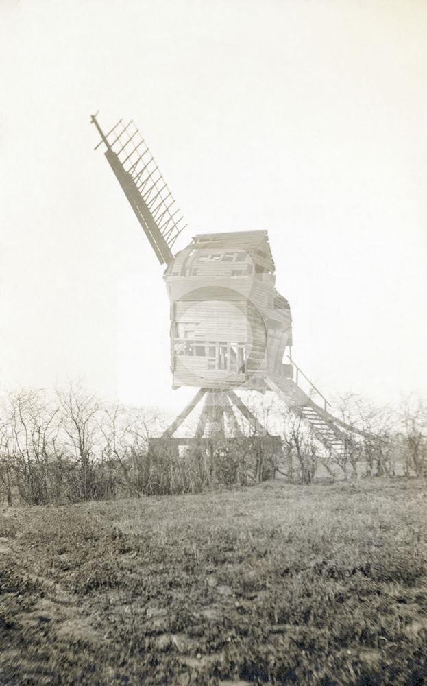 Derelict windmill, Plumtree, undated