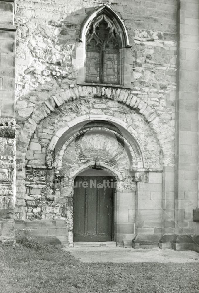 West Door of St Mary's Church, Plumtree, undated