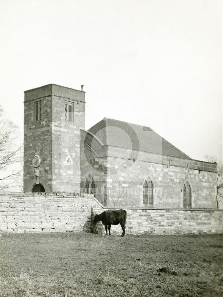 St Margaret's Church, Owthorpe, c 1940 ?