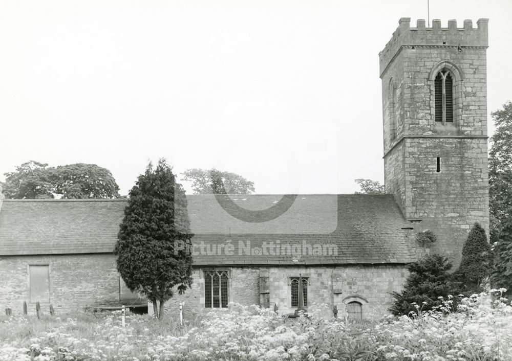 All Saints' Church, Rampton, 1950