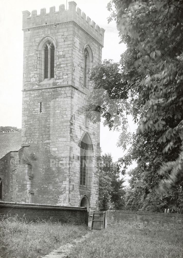 All Saints' Church, Rampton, 1949