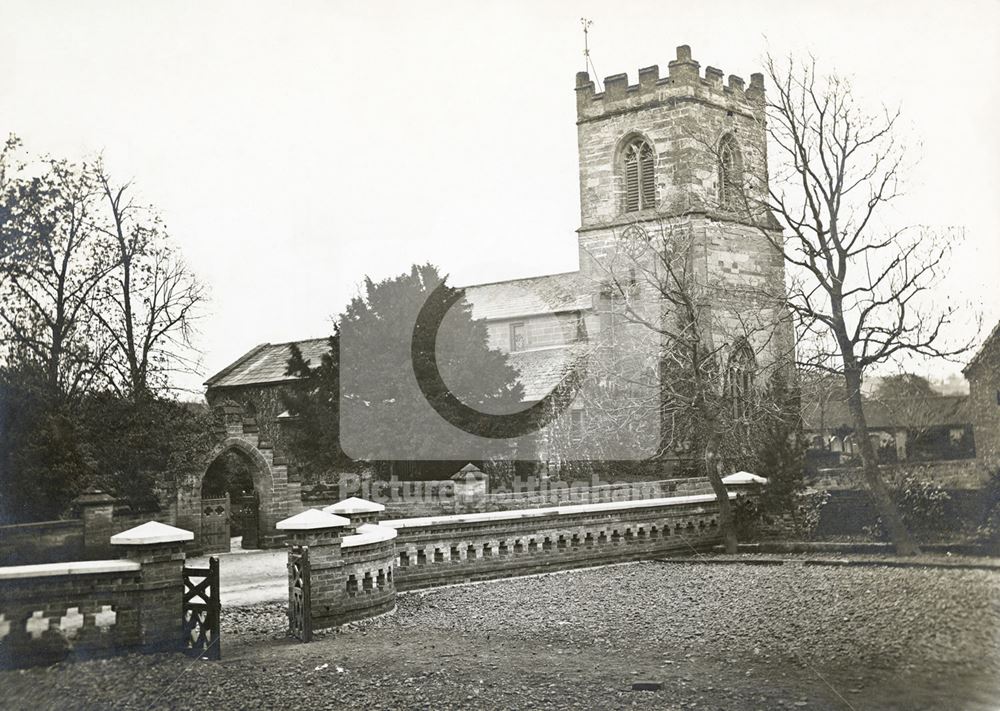 St Peter's Church, Oxton, c 1910 ?