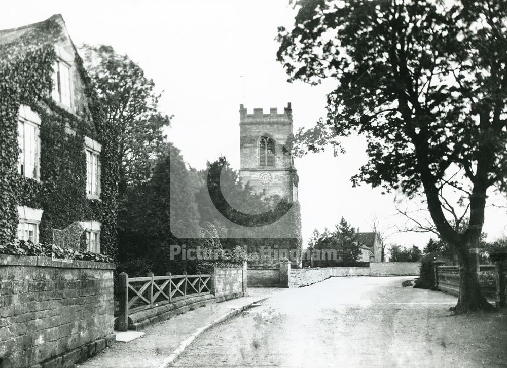 Back Lane, Oxton, c 1895