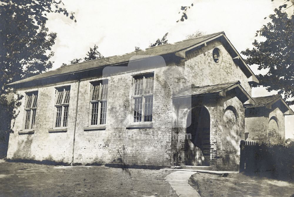 Old School, Main Street, Oxton, c 1925 ?