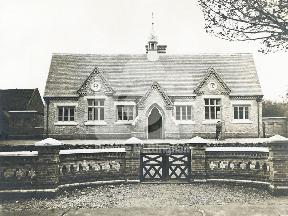 New School, Main Street, Oxton, c 1925 ?