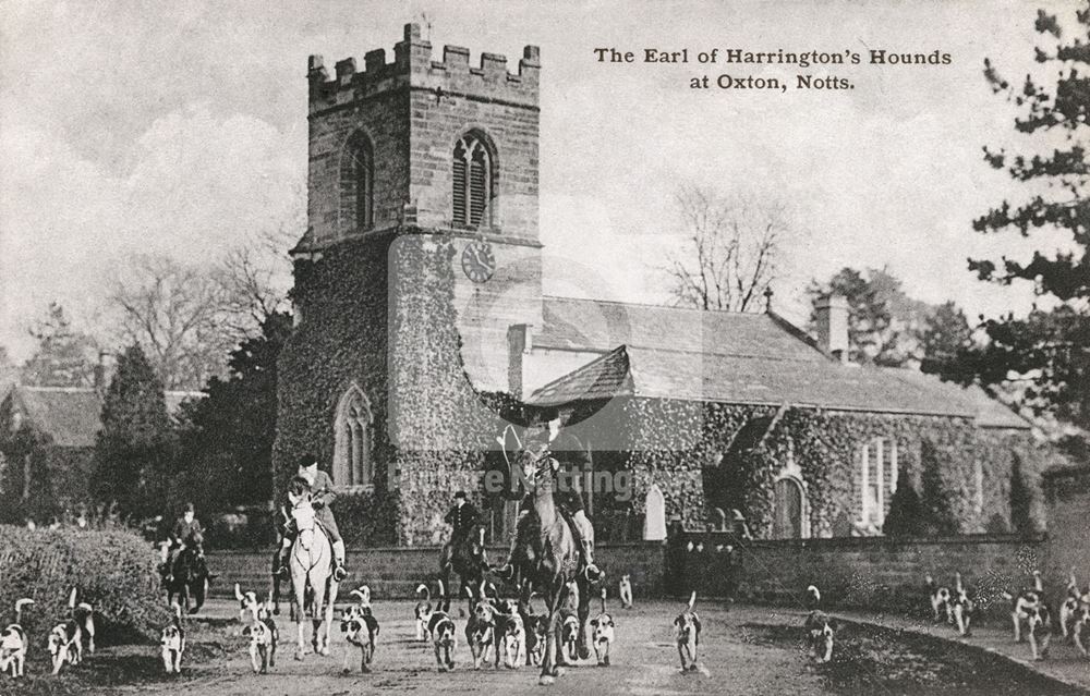 St Peter and St Paul's Church, Oxton, 1918