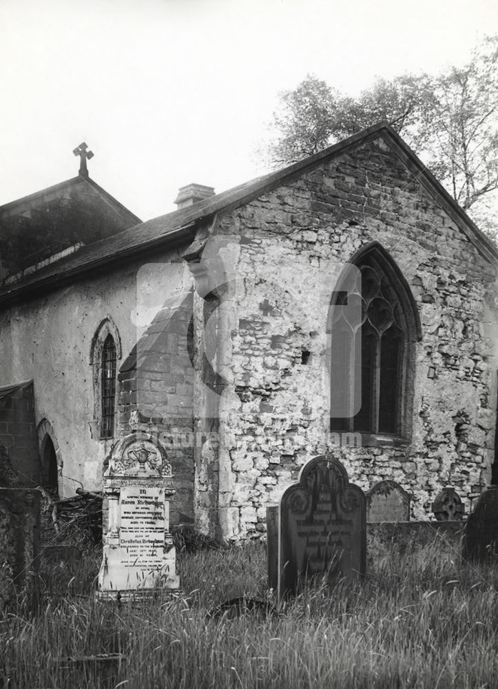 St Peter and St Paul's Church, Oxton, 1950