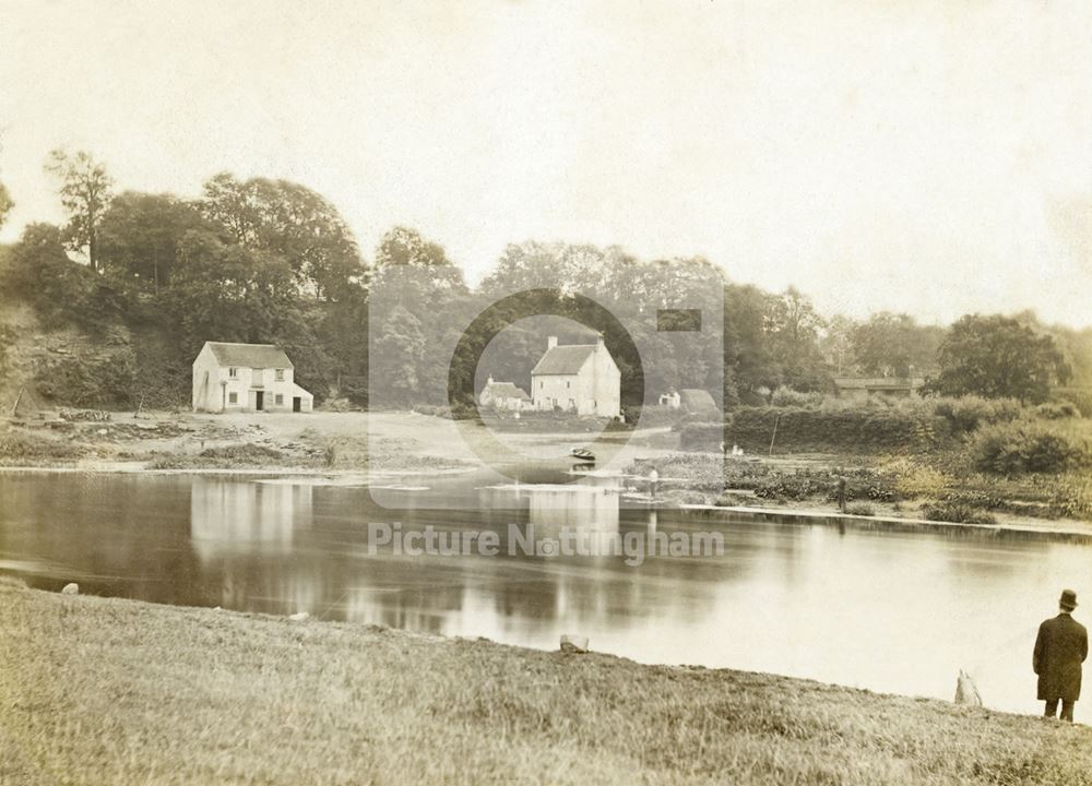 Ferry, Radcliffe on Trent, c 1880