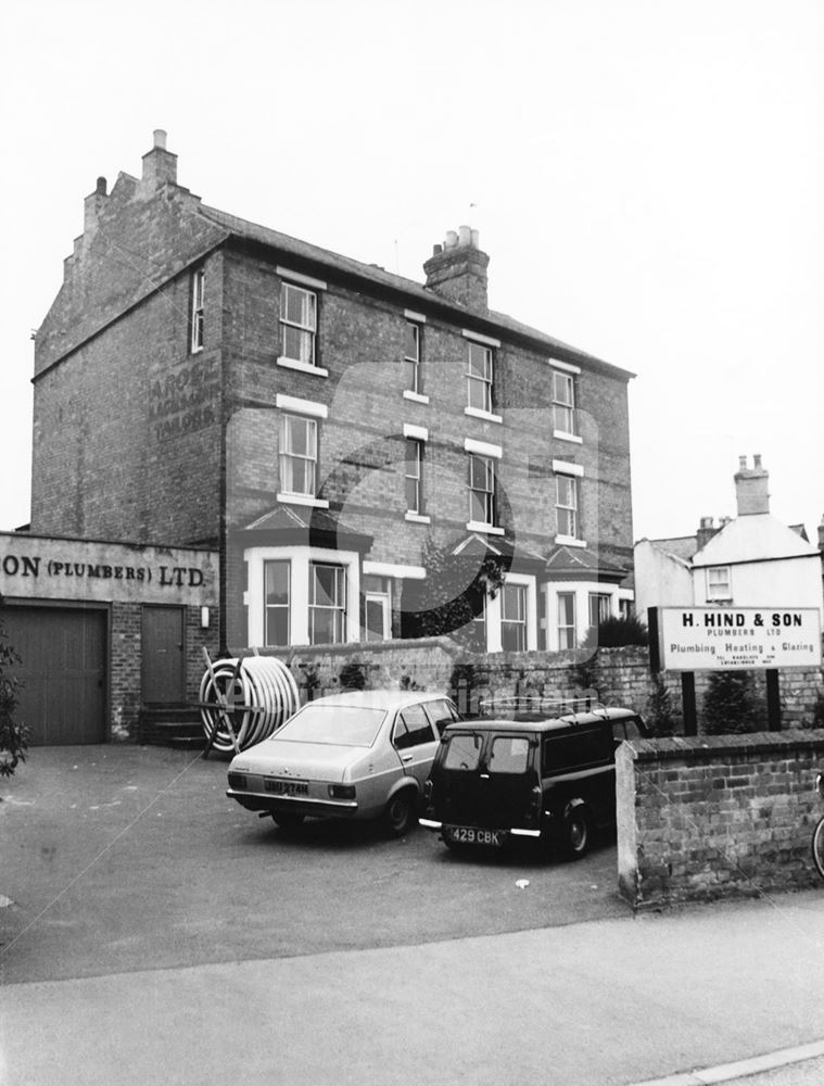 8, 10 and 12 Bingham Road, Radcliffe on Trent, 1977