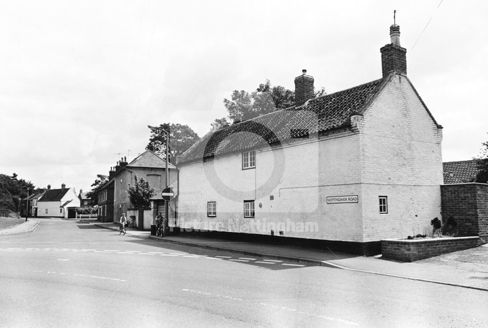 Nottingham Road, Radcliffe on Trent, 1977