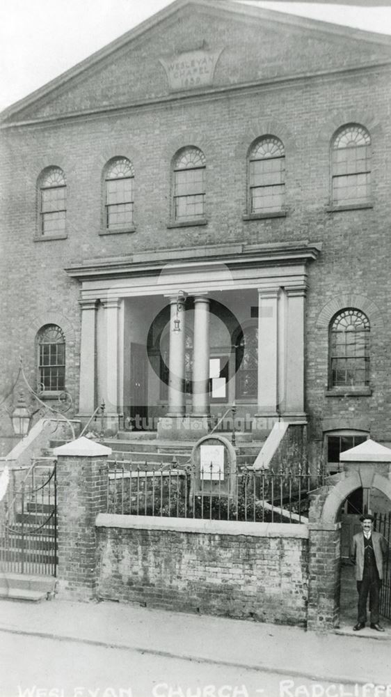 Wesleyan Methodist chapel, Main Road, Radcliffe on Trent, pre  1914