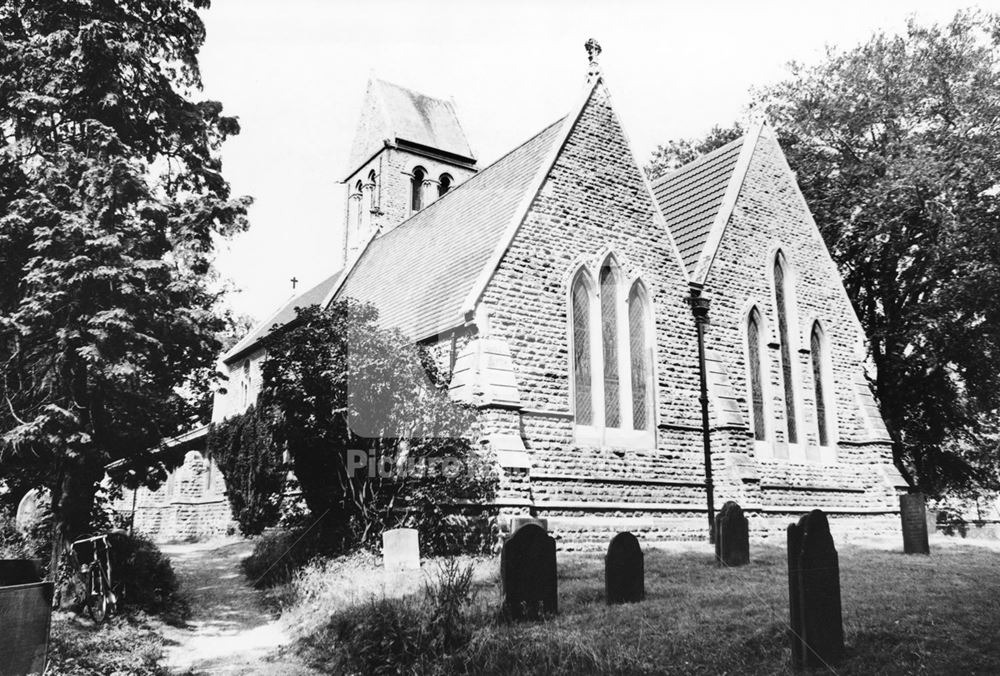 St Mary's Church, Radcliffe on Trent, 1977