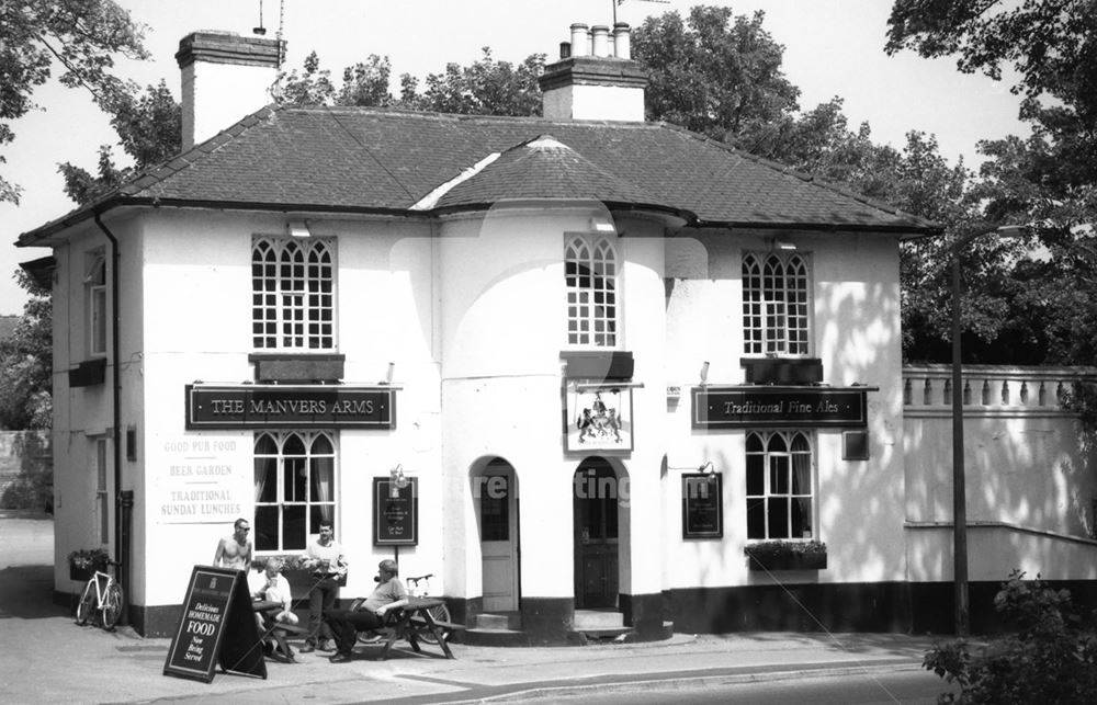 Manvers Arms, Main Road, Radcliffe on Trent, 1996