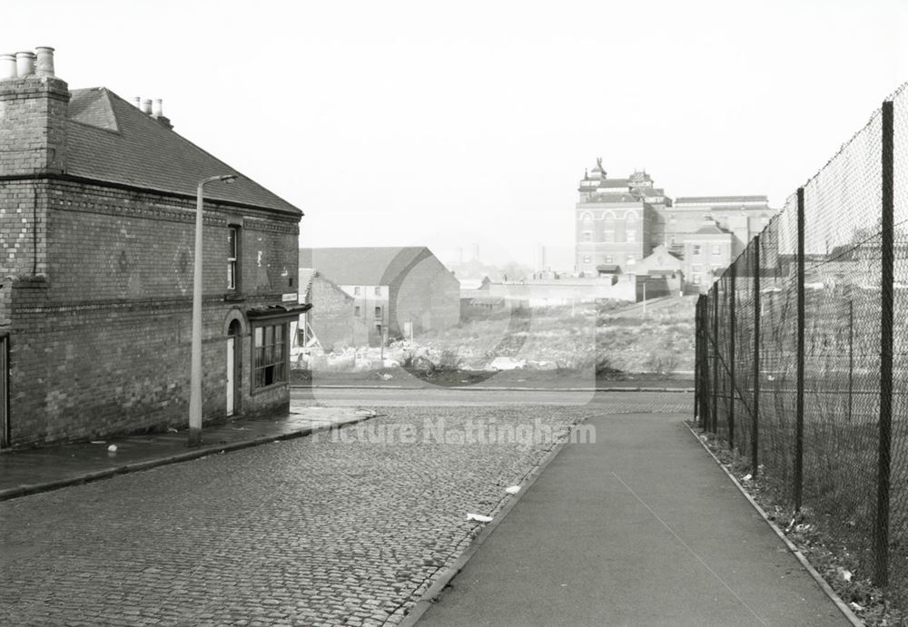 Cardwell Street, Basford, 1979