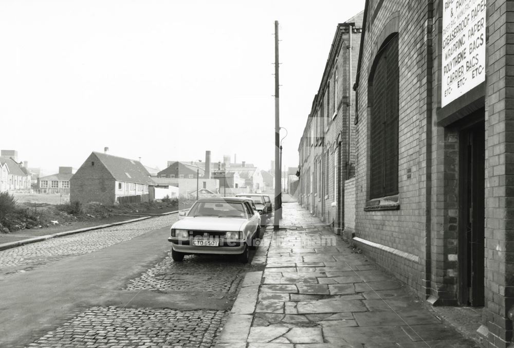 Gladstone Street, Basford, 1979