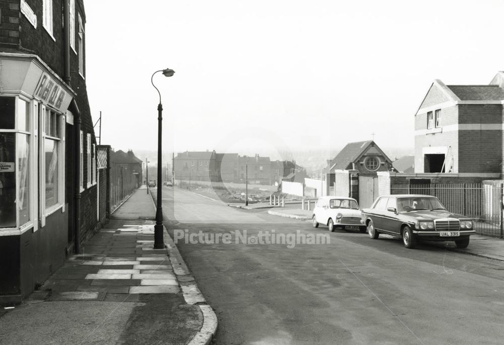 Gladstone Street, Basford, 1979