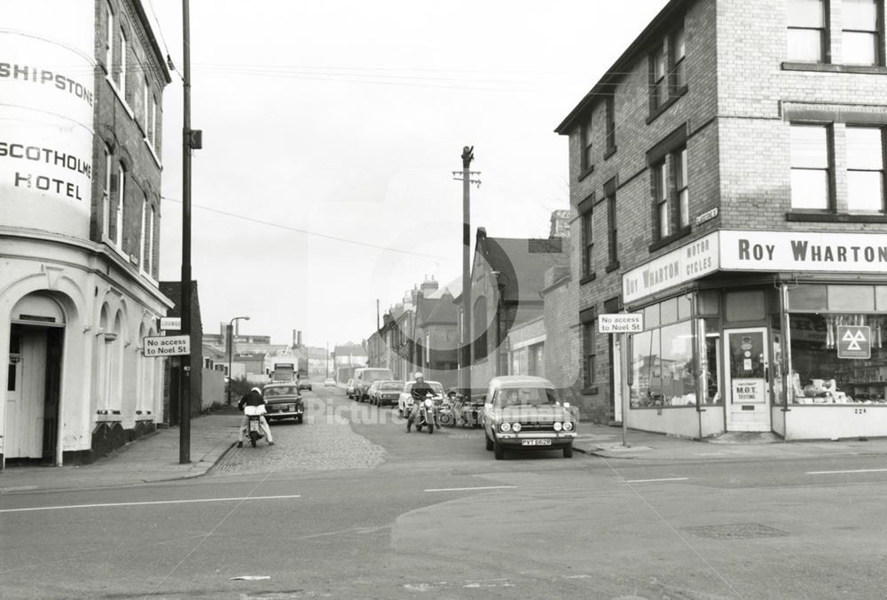 Gladstone Street, Basford, 1979